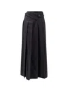 Ixos Darth Vader Skirt With Straps In Black