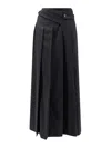 Ixos Darth Vader Skirt With Straps In Blue