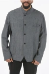 Ixos Linen And Cotton Negramaro Single-breasted Jacket With Korea