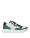 Ixos Man Sneakers Green Size 9 Leather In Green
