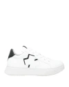 Ixos Man Sneakers White Size 9 Leather In White