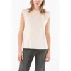 Ixos Padded Shoulder Tamarindo Relaxed Fit Top