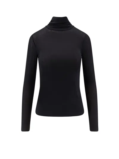 Ixos Viscose And Cashmere Blend Elsa Sweater In Black