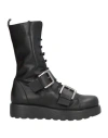 Ixos Woman Ankle Boots Black Size 10 Leather