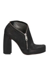 Ixos Woman Ankle Boots Black Size 5 Soft Leather In Black