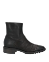 Ixos Woman Ankle Boots Black Size 5 Soft Leather In Black