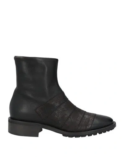 Ixos Woman Ankle Boots Black Size 5 Soft Leather