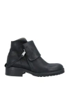 Ixos Woman Ankle Boots Black Size 5 Soft Leather In Black