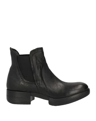Ixos Woman Ankle Boots Black Size 5 Soft Leather