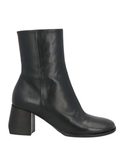 Ixos Woman Ankle Boots Black Size 6 Soft Leather