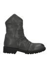 Ixos Woman Ankle Boots Steel Grey Size 5 Soft Leather In Grey