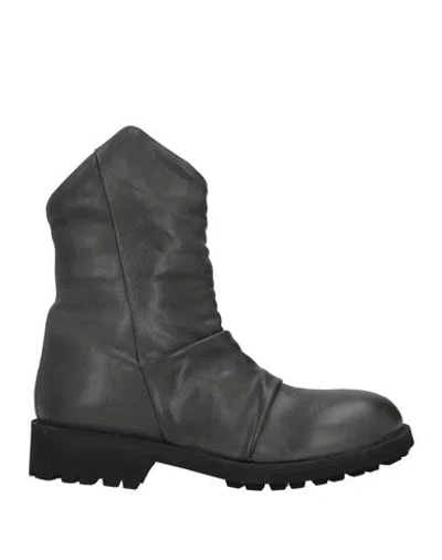 Ixos Woman Ankle Boots Steel Grey Size 5 Soft Leather
