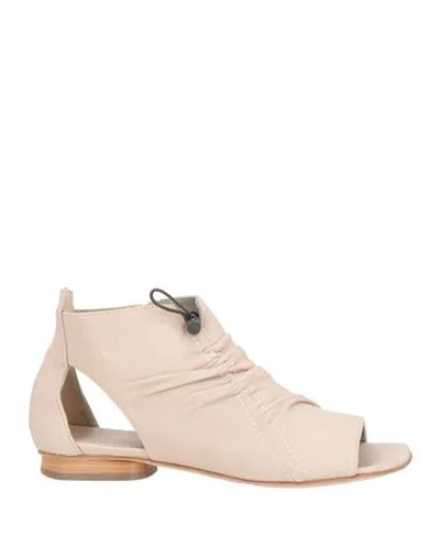 Ixos Woman Ankle Boots Cream Size 10 Soft Leather In White