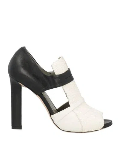 Ixos Woman Pumps Off White Size 11 Soft Leather