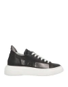 Ixos Woman Sneakers Black Size 5 Leather In Black