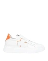 Ixos Woman Sneakers White Size 6 Leather In White