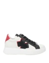 Ixos Woman Sneakers White Size 8 Leather In White