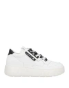 Ixos Woman Sneakers White Size 8 Leather In White