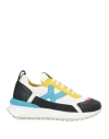 Ixos Woman Sneakers Yellow Size 6 Soft Leather, Textile Fibers In Yellow