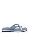 Ixos Woman Toe Strap Sandals Lilac Size 7 Soft Leather In Purple
