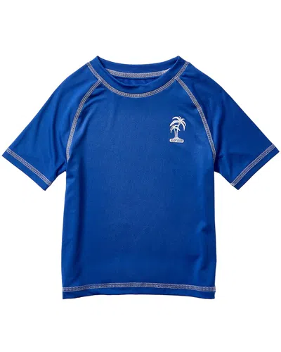 Ixtreme Kids' Palm Tree Rashguard In Blue