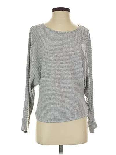 Pre-owned Iz Byer 3/4 Sleeve T-shirt In Gray