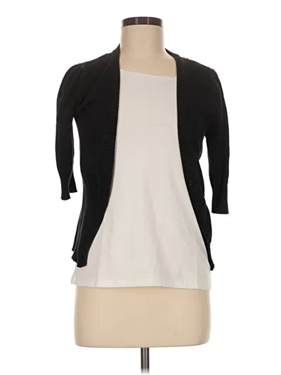 Pre-owned Iz Byer Cardigan Sweater In Black