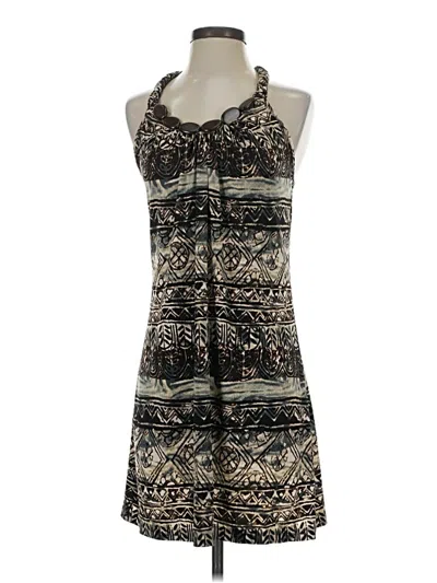 Pre-owned Iz Byer Casual Dress In Black