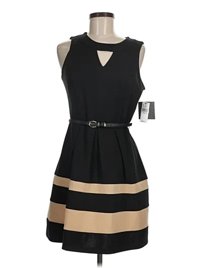 Pre-owned Iz Byer Casual Dress In Black