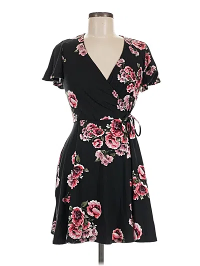 Pre-owned Iz Byer Casual Dress In Black