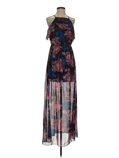 Pre-owned Iz Byer Casual Dress In Blue