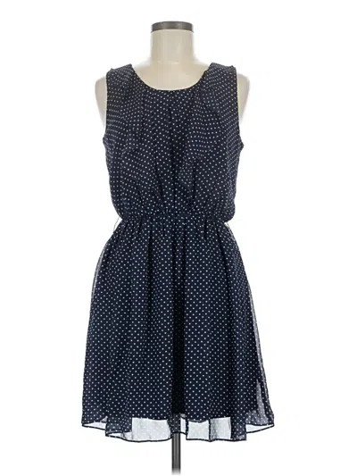 Pre-owned Iz Byer Casual Dress In Blue