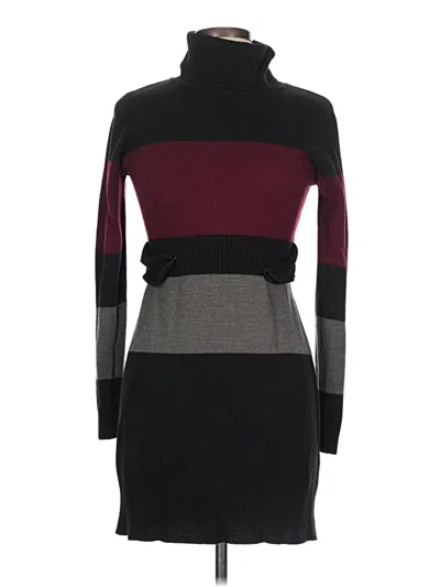 Pre-owned Iz Byer Casual Dress In Burgundy