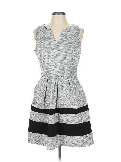 Pre-owned Iz Byer Casual Dress In Gray