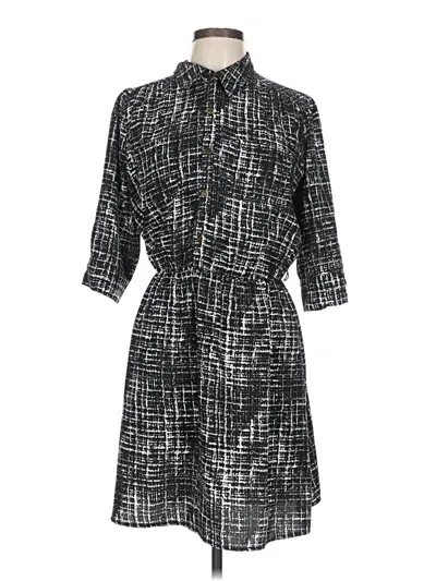 Pre-owned Iz Byer Casual Dress In Gray