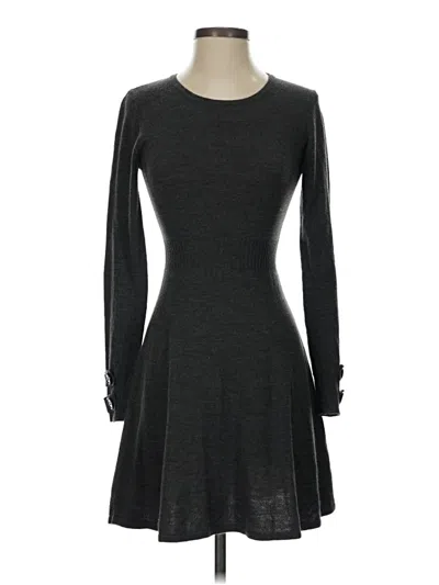 Pre-owned Iz Byer Casual Dress In Gray