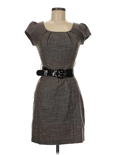 Pre-owned Iz Byer Casual Dress In Gray