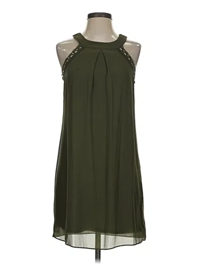 Pre-owned Iz Byer Casual Dress In Green