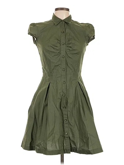 Pre-owned Iz Byer Casual Dress In Green