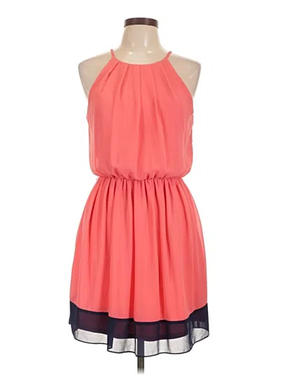 Pre-owned Iz Byer Casual Dress In Orange