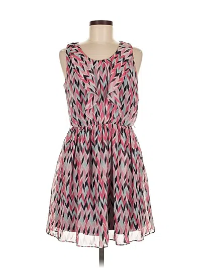 Pre-owned Iz Byer Casual Dress In Pink