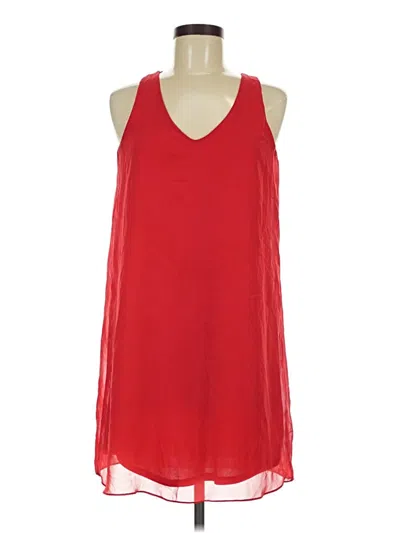 Pre-owned Iz Byer Casual Dress In Red