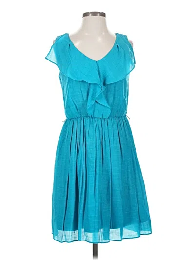 Pre-owned Iz Byer Casual Dress In Teal