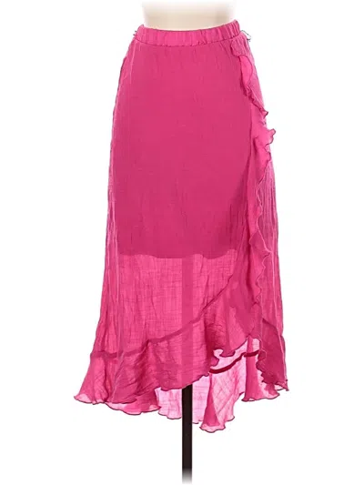 Pre-owned Iz Byer Casual Skirt In Pink