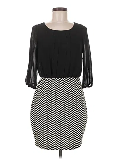 Pre-owned Iz Byer Cocktail Dress In Black