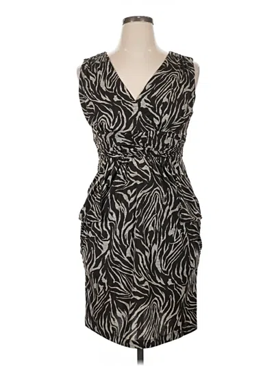 Pre-owned Iz Byer Cocktail Dress In Black