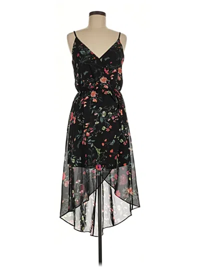 Pre-owned Iz Byer Cocktail Dress In Black