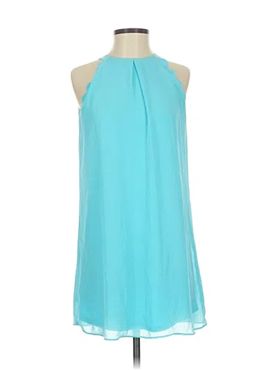 Pre-owned Iz Byer Cocktail Dress In Blue