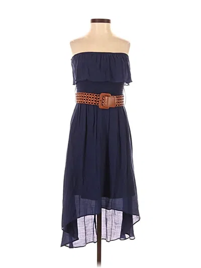 Pre-owned Iz Byer Cocktail Dress In Blue