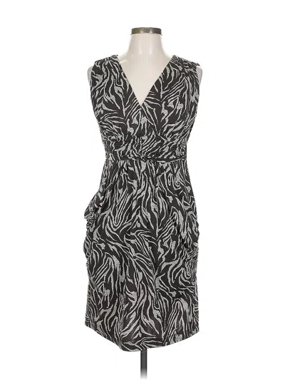 Pre-owned Iz Byer Cocktail Dress In Gray